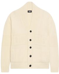 Gcds - Truien & Vesten ,Wit ,Wol Logo Knopen Cardigan - Lyst