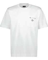 Fendi - Katoenen T-Shirt Lente-Zomer 2025 - Lyst