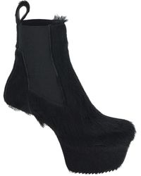 Rick Owens - Shoes > boots > heeled boots - Lyst