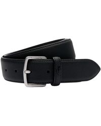 Lacoste - Core Collection Herren Gürtel Schwarz - Lyst