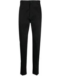 Dolce & Gabbana - Pantaloni neri a vita alta su misura - Lyst