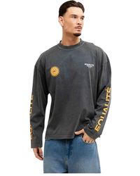 Equalite - Tops ,Grijs ,Katoen Sunny Oversized Longsleeve - Lyst