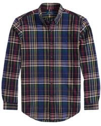 Polo Ralph Lauren - Plaid Button-Up Shirt With Traditional Collar - Lyst