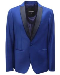Patrizia Pepe - Jassen ,Blauw ,Wol Bellweather Jacket - Lyst