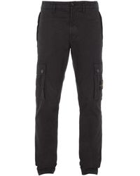Stone Island - Straight Trousers - Lyst