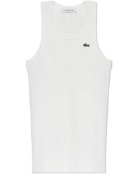 Lacoste - Sleeveless Tops - Lyst