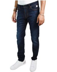 Roy Rogers - Klassische slim-fit jeans aus denim - Lyst