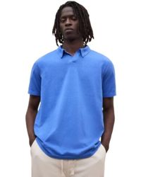 Ecoalf - Tops ,Blauw ,Katoen Polo Enzo - Lyst