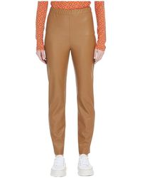 Max Mara - Zachte Jersey Leggings Met Elastische Taille - Lyst