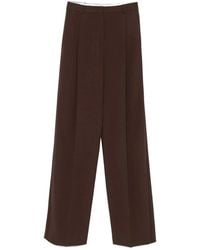 Elisabetta Franchi - Wide Trousers - Lyst