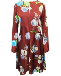 Acne Studios Jurk Met Lange Mouwen - Rood