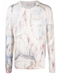 McQueen - Round-Neck Knitwear - Lyst
