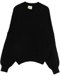 KHAITE - Cashmere Sweater With Ribbed Details - Lyst