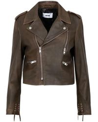 Grifoni - Leather Jackets - Lyst