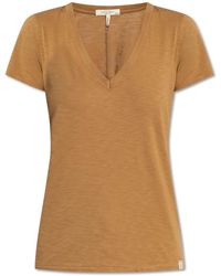 Rag & Bone - Camiseta De Algodón Orgánico, Mujer, Talla - Lyst