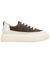 ESTRO - Schoenen ,Bruin ,Suède Low Top Leren & Suède Sneakers - Lyst
