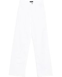 Fay - Wide Trousers - Lyst