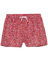 Kiton - Badmode ,Rood ,Polyester Rood Polyester Modieus Shirt - Lyst