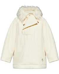 Moncler - Jassen ,Katoen Oversized Down Jacket - Lyst