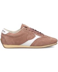 Philippe Model - Schoenen ,Roze ,Katoen Planche Running Sneakers - Lyst