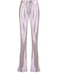 Genny - Wide Trousers - Lyst