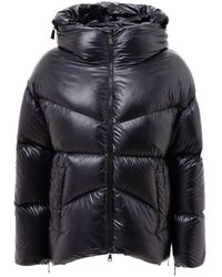 Add - Gefütterte jacke mit kapuze und verschwindendem logo - Lyst
