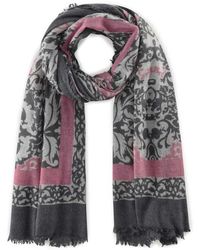 Codello - Accessoires ,Veelkleurig ,Kasjmier Luxe Paisley Kasjmiermix Sjaal - Lyst
