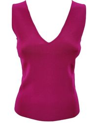 P.A.R.O.S.H. - Sleeveless Tops - Lyst