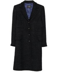 Etro - Single-Breasted Coats - Lyst