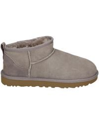 UGG - Lila Wildleder Damen Stiefeletten - Lyst