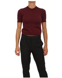 Anna Molinari - Round-Neck Knitwear - Lyst