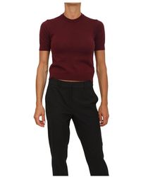 Anna Molinari - Round-Neck Knitwear - Lyst