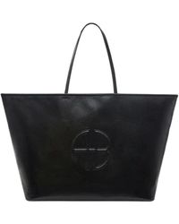 Anine Bing - Elegante schwarze tote bag - Lyst