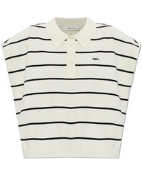 Gestuz - Tops ,Wit ,Wol Gzsaia Polo - Lyst