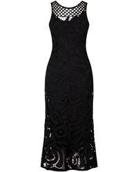 Pinko - Bufera Crochet Dress - Lyst