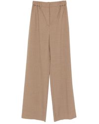 Max Mara - Stretch Wollen Stoffen Broek - Lyst