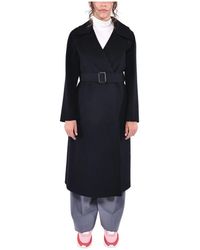 Weekend by Maxmara - Langer wollmantel mit schalkragen - Lyst