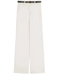 Max Mara - Broeken ,Polyester Cady Broek - Lyst
