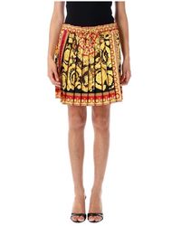 Versace - Rokken ,Veelkleurig ,Barocco Minirok - Lyst
