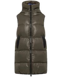 carlo colucci - Jassen ,Groen ,Gewatteerd Lang Vest Decima - Lyst