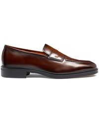 Santoni - Easy loafer,easy leder loafers - Lyst