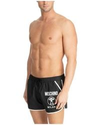 Moschino - Boxer mare double question mark - Lyst