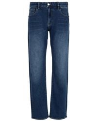 ARMANI EXCHANGE - Straight Fit Jeans - Lyst