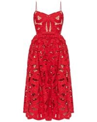 Self-Portrait - Midi Dresses - Lyst
