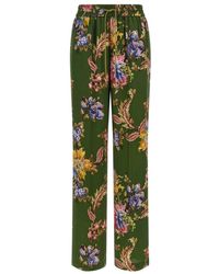 Etro - Broeken ,Veelkleurig ,Rechte Broek - Lyst