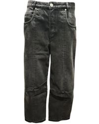 Isabel Marant - Najet Cropped Jeans - Lyst