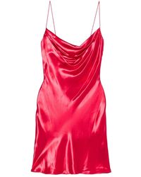 Balmain - Cowl Neck Dress - Lyst