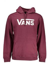 Vans - Hoodies & Sweatvesten ,Bruin ,Katoen Gezellige Fleece Hoodie Met Logo - Lyst