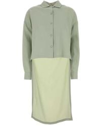 Alberta Ferretti - Shirt Dresses - Lyst