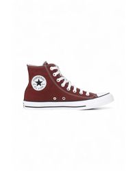 Converse - Canvas Hoge Top Rubberen Zool Sneaker - Lyst